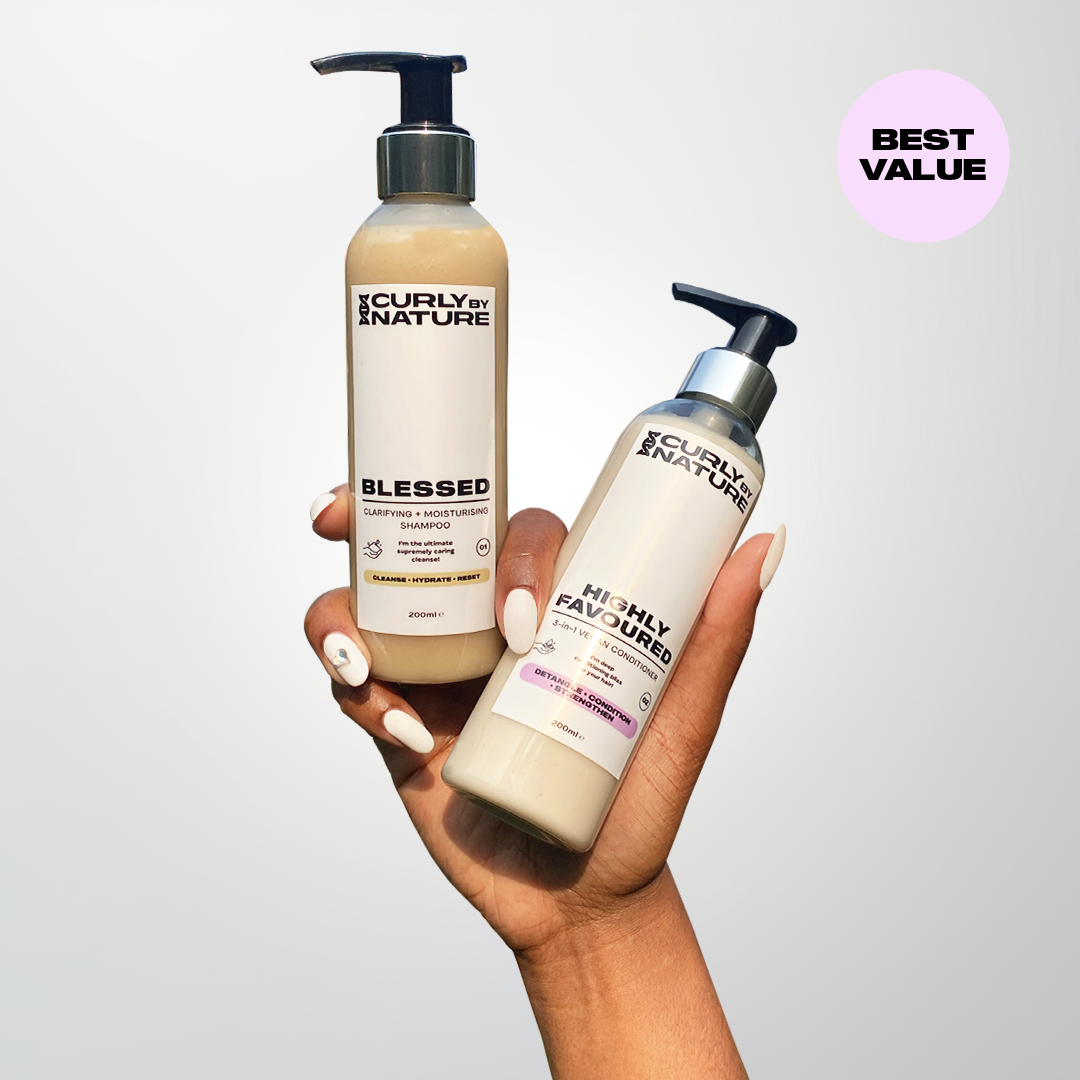 Shampoo & Conditioner for afro & curly hair