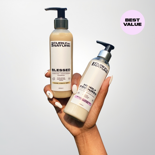 Shampoo & Conditioner for afro & curly hair